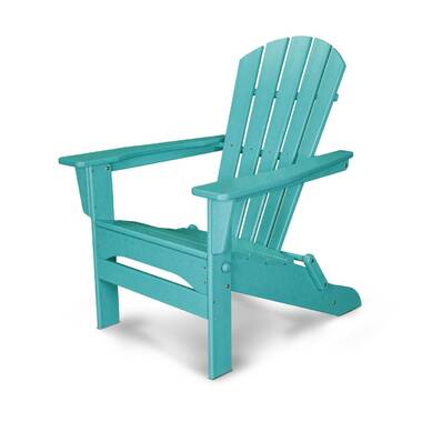 Polywood palm coast 2025 folding adirondack chair